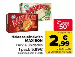 Maxibon - Helados sandwich
