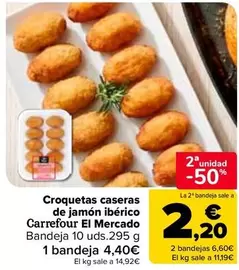 Carrefour - Croquetas Caseras De Jamón Ibérico El Mercado