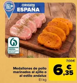 Medallones De Pollo Marinados Al Ajillo O Al Estilo Andaluz