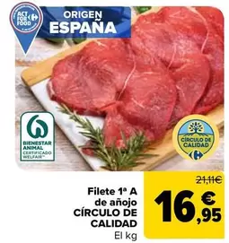 Circulo De Calidad - Filete 1 A De Añojo