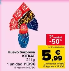 Kit Kat - Huevo Sorpresa