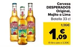 Desperados - Cerveza Original, Mojito O Lima