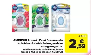Ambi Pur - Ambipur Loreak, Zela! Freskoa Eta Kotozko Hodeiak Bainguarda