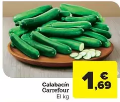 carrefour - calabacín