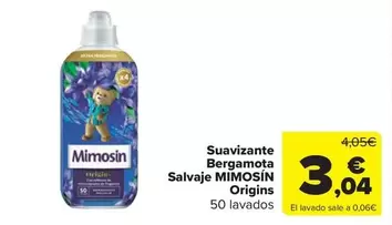 Mimosín - Suavizante Bergamota Salvaje