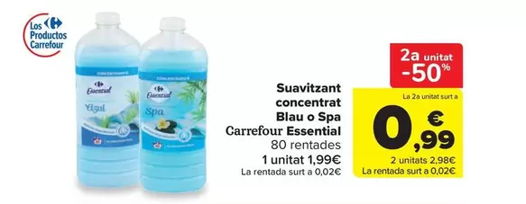 carrefour - Suavitzant Concentrat En La O Spa