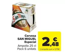 San Miguel - Cervesa Especial