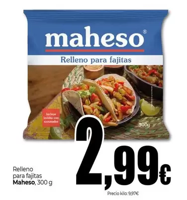 Maheso - Relleno Para Fajitas