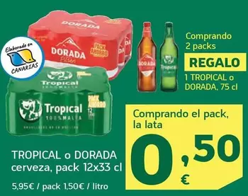 Tropical O Dorada - Cerveza