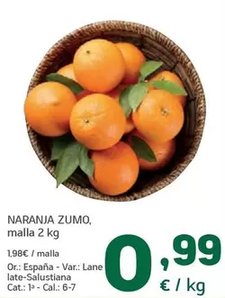 España Naranja Zumo