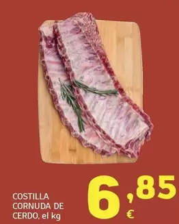 Costilla Cornuda De Cerdo