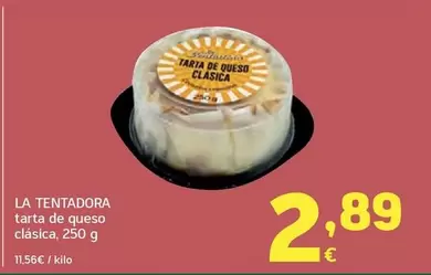 La Tentadora - Tarta De Queso Clasica