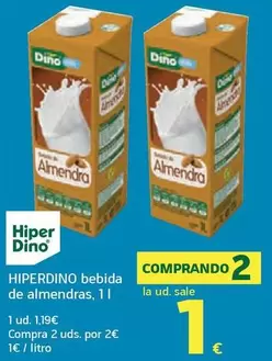 Hiperdino - Bebida De Almendras