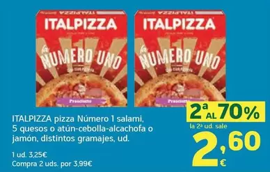 Italpizza - Pizza Numero 1 Salami