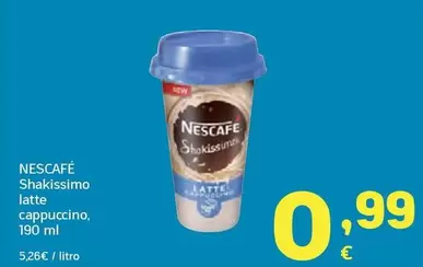 Nescafé - Shakissimo Latte Cappuccino