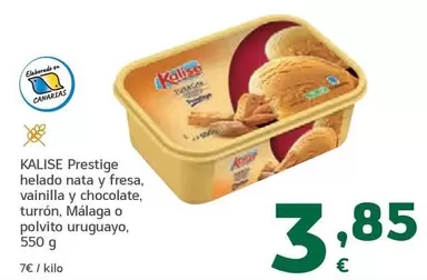 Kalise - Prestige Helado Nata Y Fresa