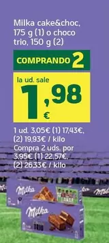 Milka -  Cake&Choc, O Choco Trio