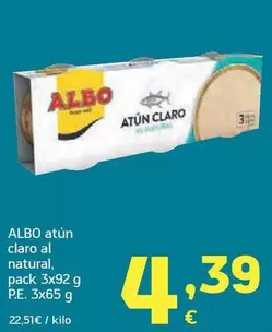 Albo - Atun Claro Al Natural