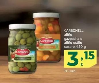 Carbonell - Alino Gazpacha O Alino Estilo Casero