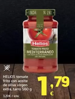 Helios - Tomate Frito Con Aceite De Oliva Virgen Extra, Tarro
