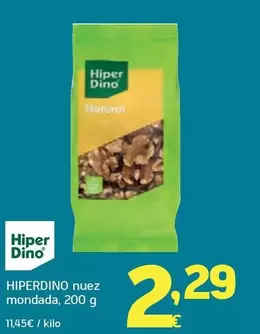 Hiperdino - Nuez Mondada