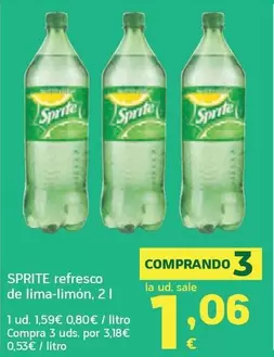 Sprite - Refresco De Lima-limon