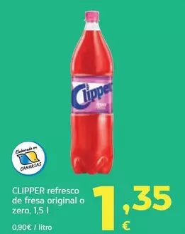 Clipper - Refresco De Fresa Original O Zero