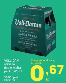 Voll-Damm - Cerveza Doble Malta