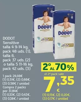 Dodot - Sensitive Talla