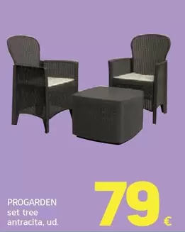 Progarden Set Tree Antracita