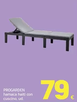 Progarden Hamaca Haiti Con Cuscino