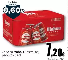 Mahou - Cerveza 5 Estrellas