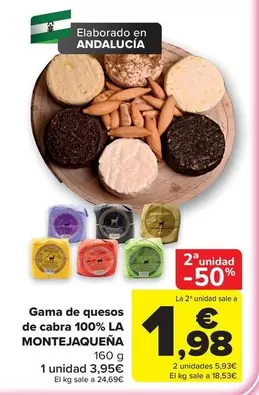 La Montejaqueña - Gama De Quesos De Cabra 100%