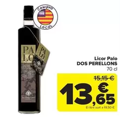 Dos Perellons - Licor Palo