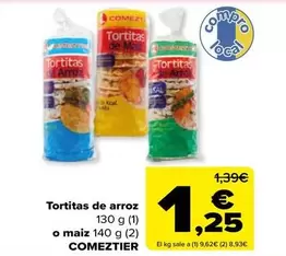 Comeztier - Tortitas De Arroz O Maiz