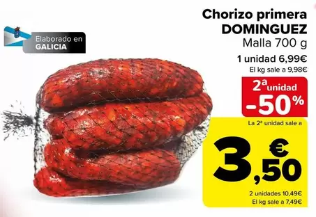 Dominguez - Chorizo Primera