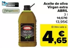 Abril - Aceite De Oliva Virgen Extra