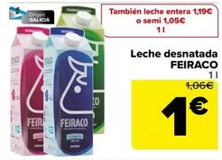 Feiraco - Leche Desnatada