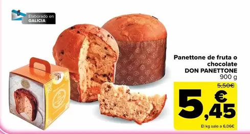 Don Panettone - Panettone De Fruta O Chocolate
