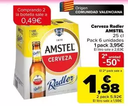 Amstel - Cerveza Radler