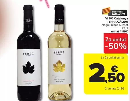 Terra Càlida - Vi Do Catalunya