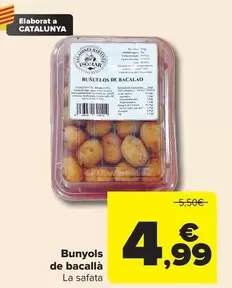 Bunyols De Bacallà