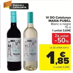 Masia Pubill - Vi DO Catalunya