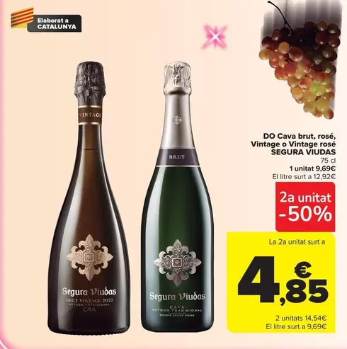 Segura Viudas - DO Cava Brut, Rosé, Vintage O Vintage Rose