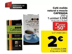 Cafenasa - Cafe Molido Natural O Mezcla