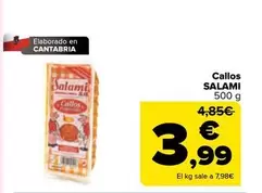 Salami - Callos