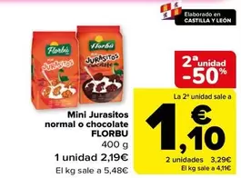 florbu - Mini Jurasitos Normal O Chocolate