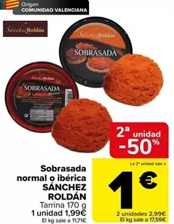 Sánchez Roldán - Sobrasada Normal