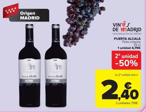 Puerta De Alcalá - Tinto Crianza