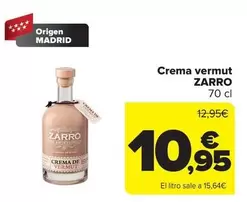 Zarro - Crema Vermut